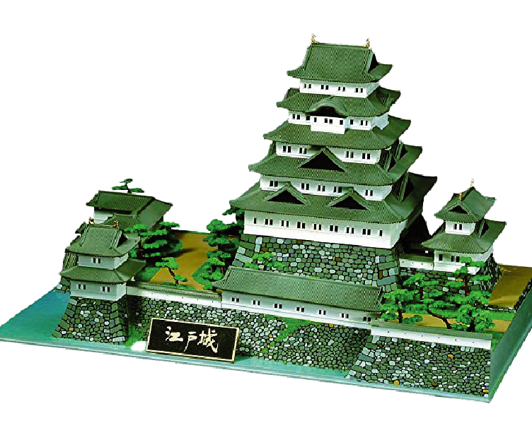 日本の名城プラモデル デラックス版 江戸城