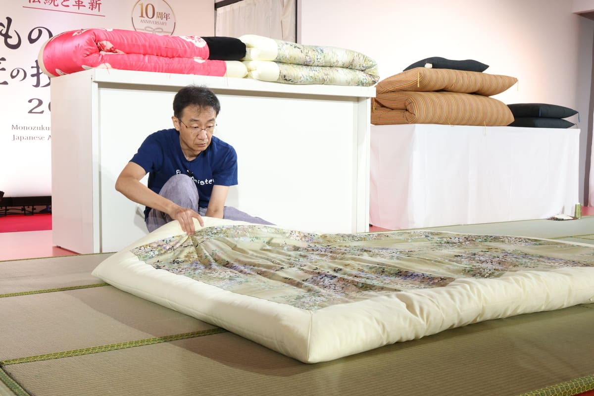 丁寧な綿入れで、ふっかふか