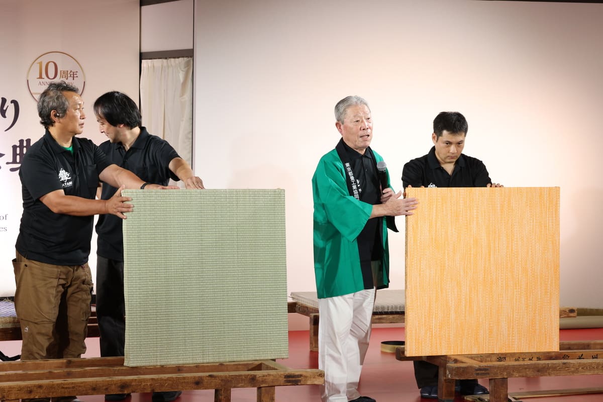 時代とともに変化してきた畳づくり