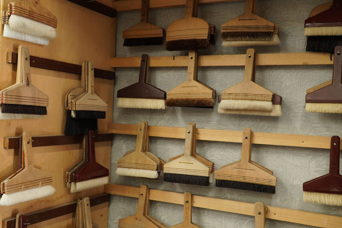 道具には、手を入れる